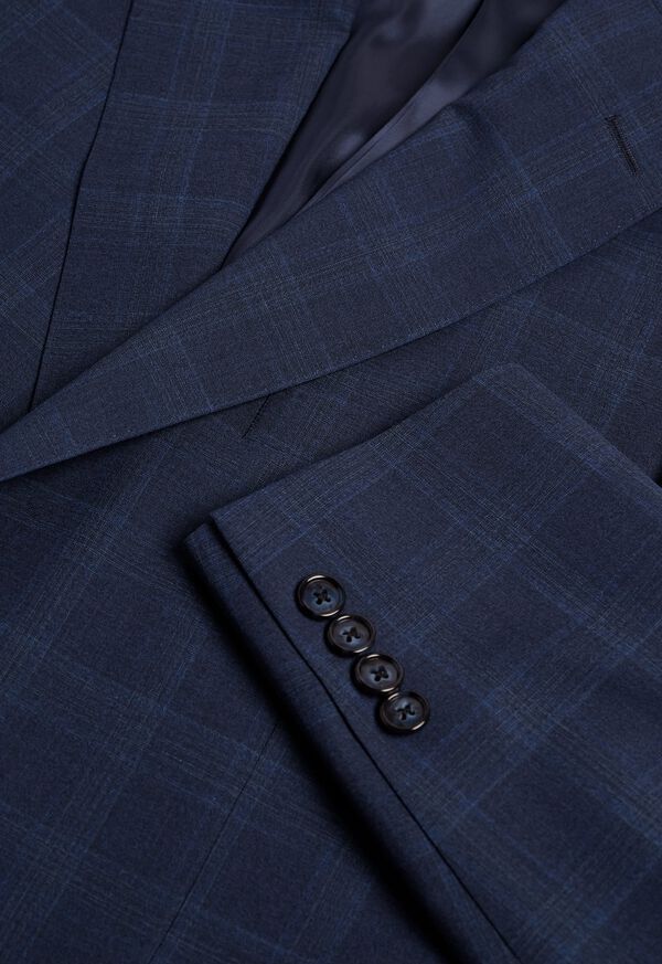 Paul Stuart Fainted Deco Pane Super 150s Wool Suit, image 2