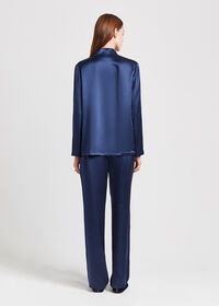 Paul Stuart Silk Charmeuse Pajamas, thumbnail 4