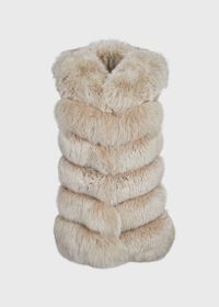 Paul Stuart Fox Fur Vest, thumbnail 1