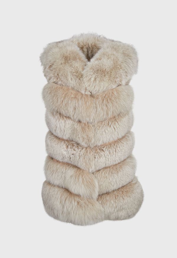 Paul Stuart Fox Fur Vest, image 1