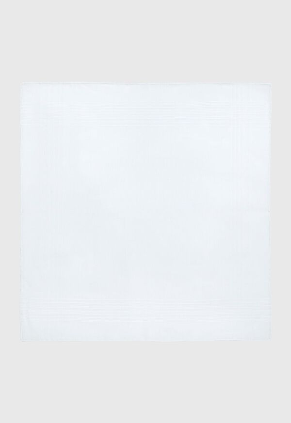 Paul Stuart Cotton and Linen Pocket Square
