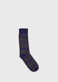 Paul Stuart Fair Isle Boot Sock, thumbnail 1