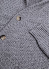Paul Stuart Scottish Cashmere Shawl Collar Cardigan, thumbnail 4
