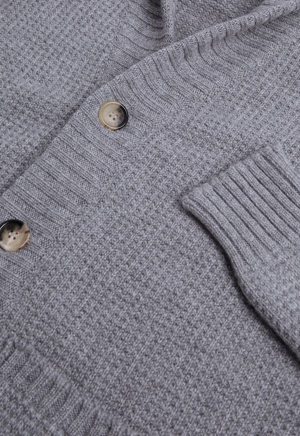 Paul Stuart Scottish Cashmere Shawl Collar Cardigan, image 4