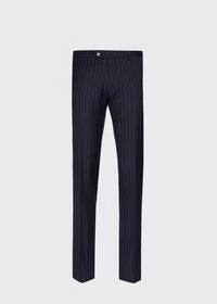 Paul Stuart Navy Pinstripe Classic suit, thumbnail 5