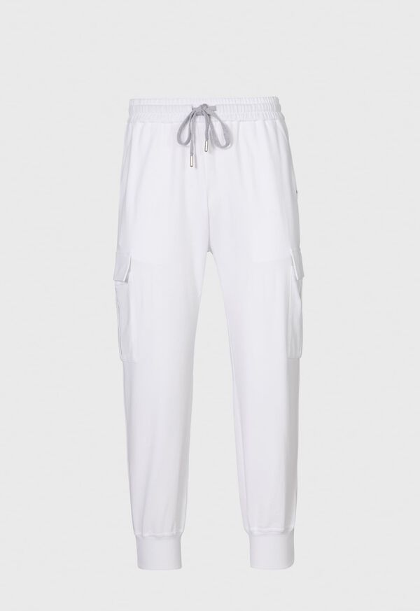 Paul Stuart Cotton Jersey Cargo Jogger Pant, image 1