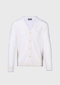 Paul Stuart Cashmere Cable Cardigan, thumbnail 1