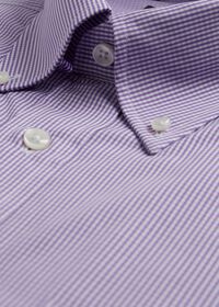 Paul Stuart Micro Gingham Check Dress Shirt, thumbnail 2