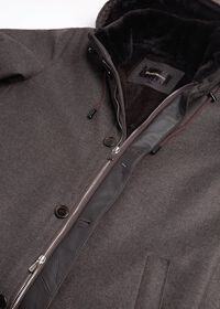Paul Stuart Hooded Parka Coat, thumbnail 5