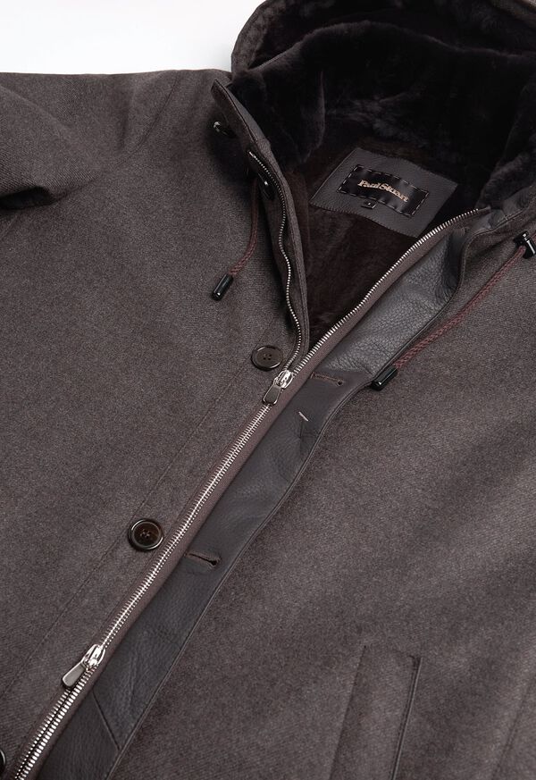Paul Stuart Hooded Parka Coat, image 5