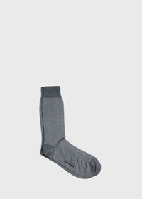 Paul Stuart Mercerized Cotton Parquet Pattern Sock, thumbnail 1