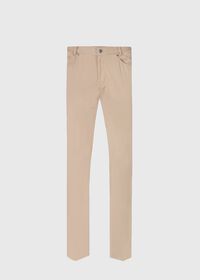 Paul Stuart Five Pocket Satin Finish Cotton Pant, thumbnail 1