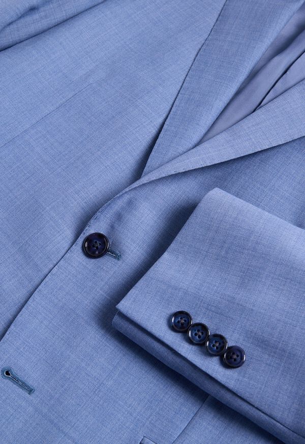 Paul Stuart Textured Solid Wool Suit, image 3