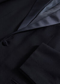 Paul Stuart All Year Wool Tuxedo with Satin Notch Lapel, thumbnail 3