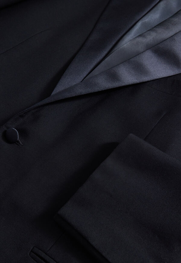 Paul Stuart All Year Wool Tuxedo with Satin Notch Lapel, image 3