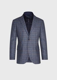 Paul Stuart Plaid Travel Jacket and Built-in Vest, thumbnail 1
