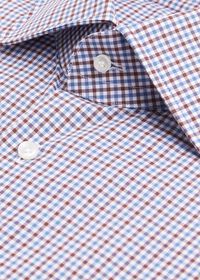 Paul Stuart Mini Check Dress Shirt, thumbnail 3