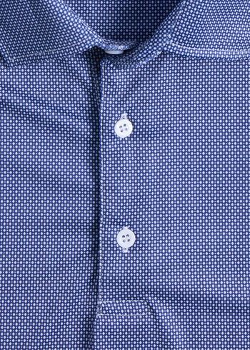 Paul Stuart Ultra Soft Deco Dot Performance Polo
