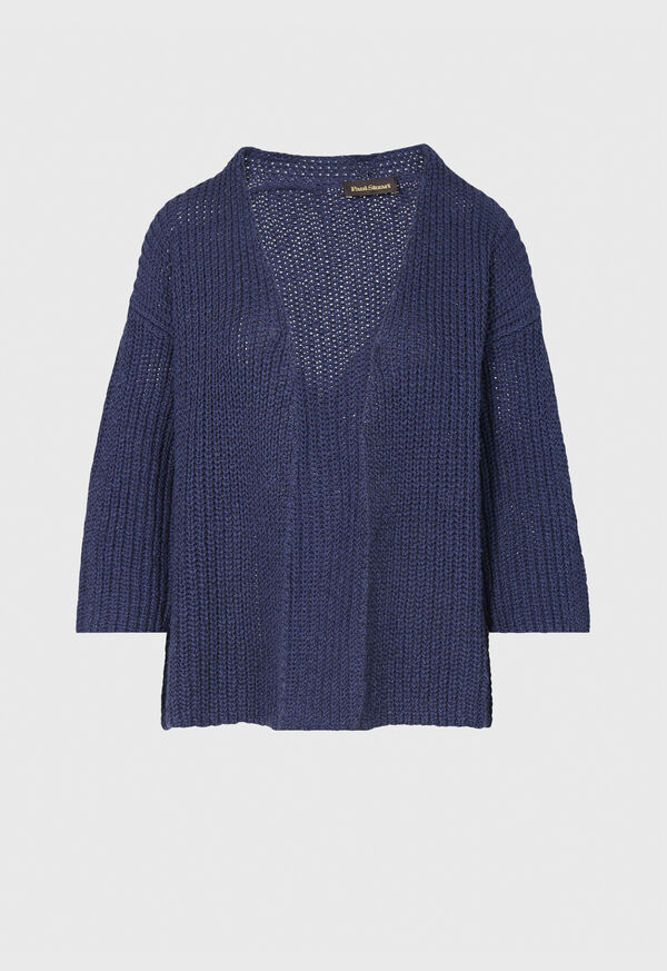 Paul Stuart Cotton & Linen Open Cardigan, image 1