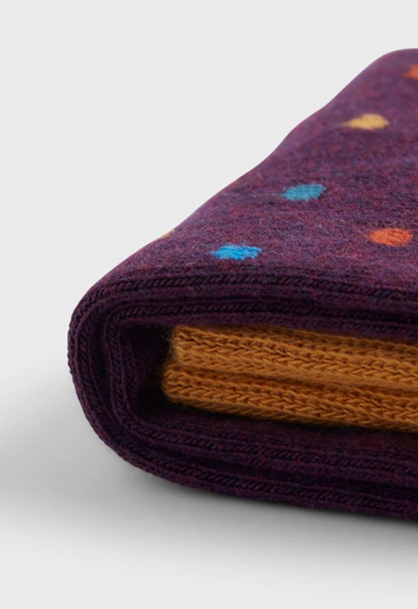 Paul Stuart Multicolor Dot Sock, image 2