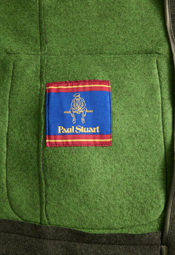 Paul Stuart Wool Jacket with Suede Details, image 4