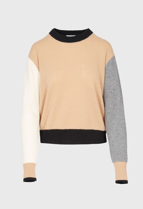 Paul Stuart Color Block Crewneck Sweater, image 1