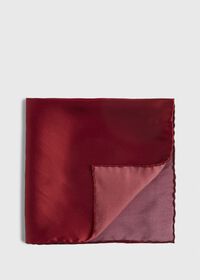 Paul Stuart Four Color Satin Pocket Square, thumbnail 1