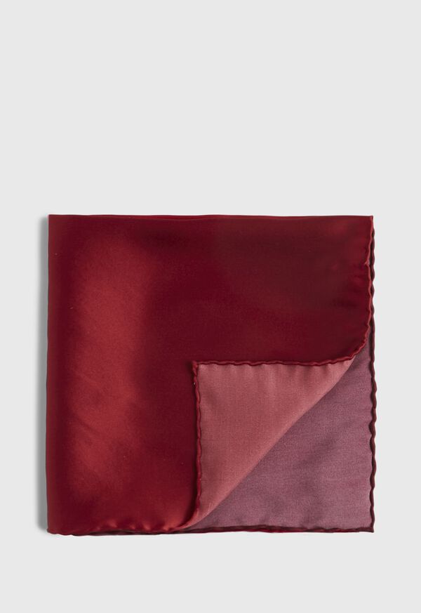 Paul Stuart Four Color Satin Pocket Square, image 1