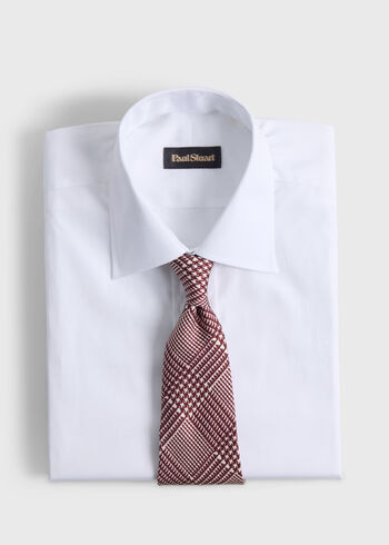 Paul Stuart Printed Silk Glenn Plaid Tie