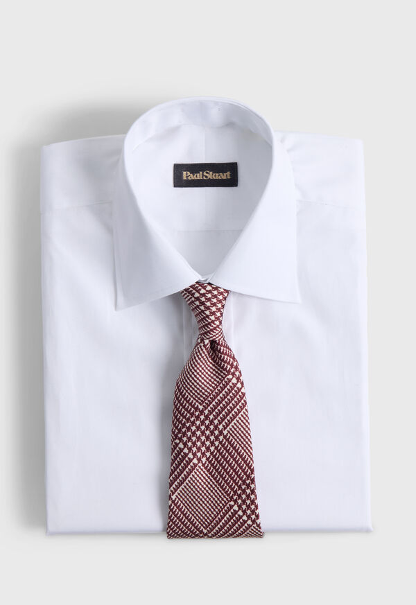 Paul Stuart Printed Silk Glenn Plaid Tie, image 2