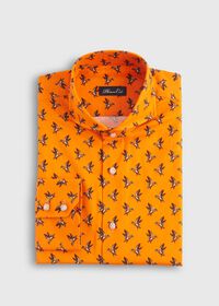 Paul Stuart Printed Geese Brushed Cotton Shirt, thumbnail 1