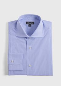Paul Stuart Mini Check Cotton Dress Shirt, thumbnail 1