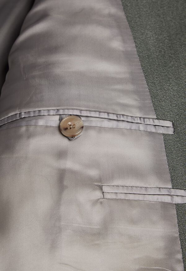Paul Stuart Green Twill Suit, image 6