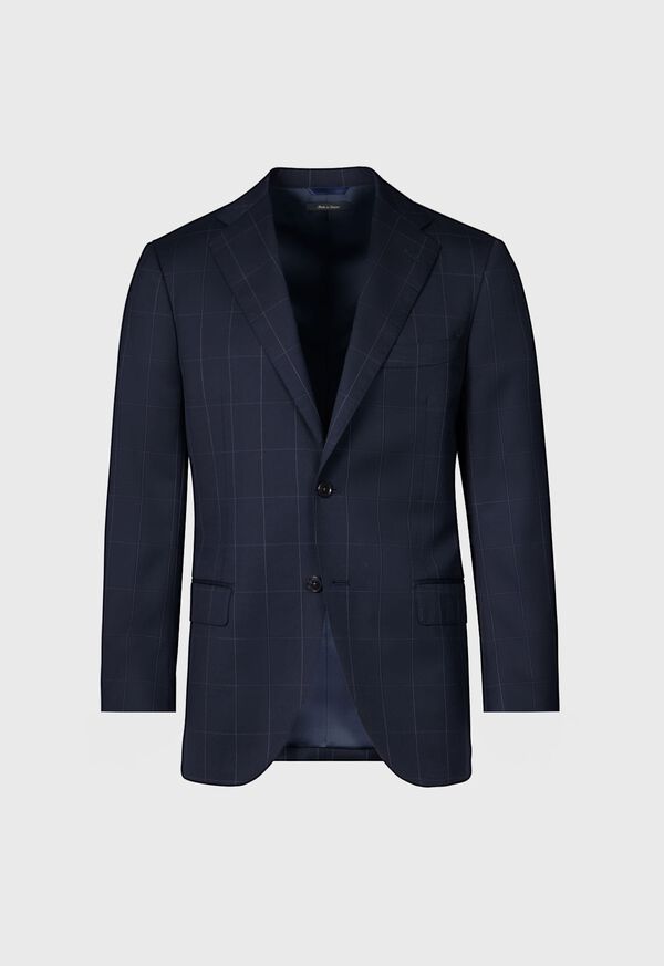 Paul Stuart Wool Windowpane Suit, image 3