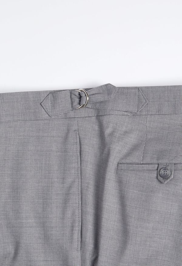 Paul Stuart Light Grey Mini Houndstooth Wool Blend suit, image 7