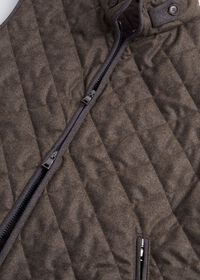 Paul Stuart Wool Flannel Quilted Vest, thumbnail 2