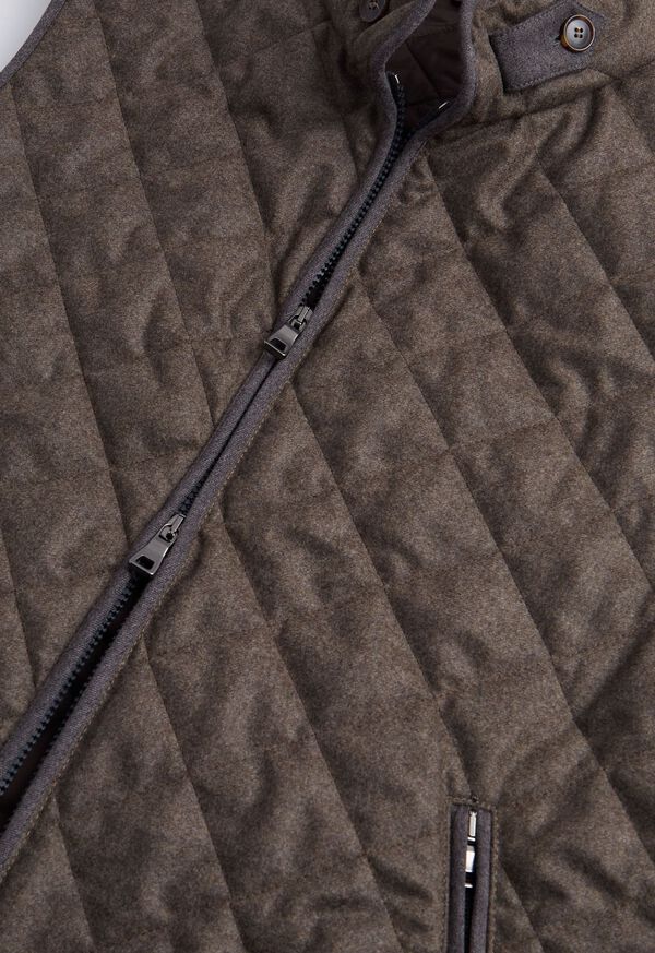Paul Stuart Wool Flannel Quilted Vest, image 2