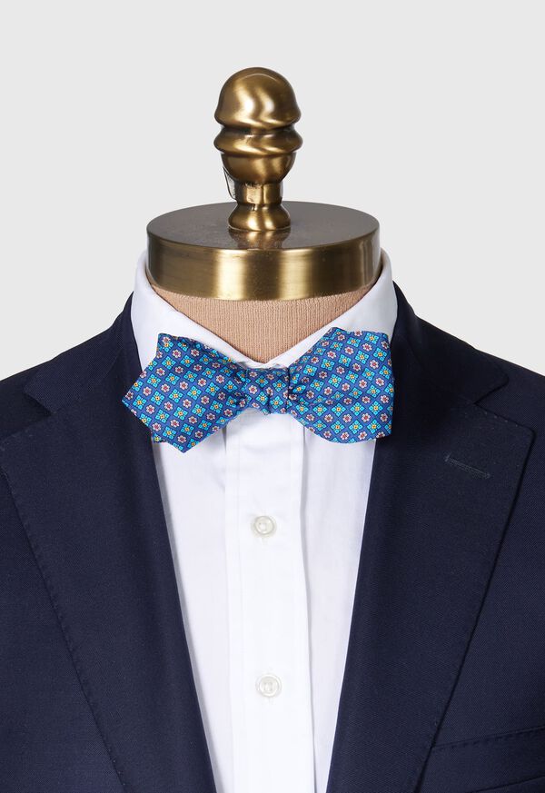 Paul Stuart Silk Twill Micro Floral Bow Tie, image 2