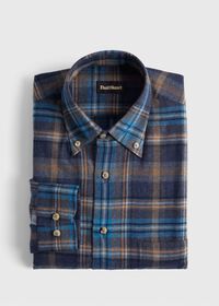 Paul Stuart Exaggerated Plaid Flannel Sport Shirt, thumbnail 1