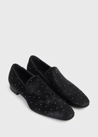 Paul Stuart Harrier Studded Calf Hair Formal Slip-On, thumbnail 3