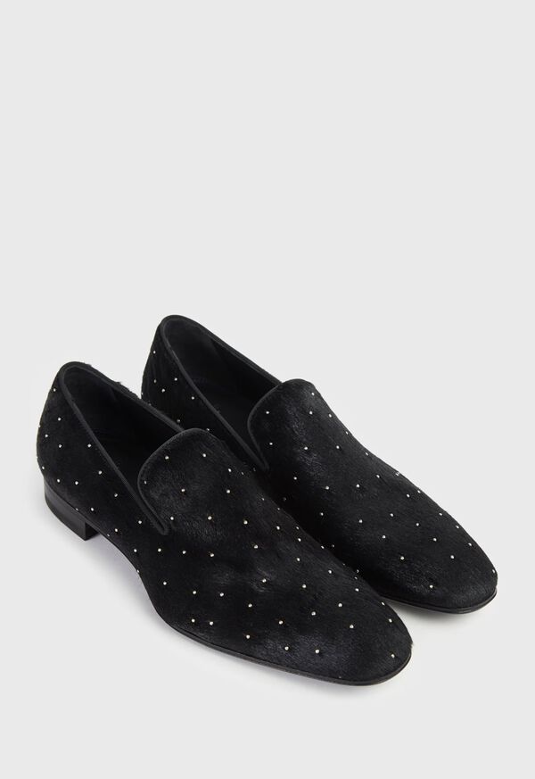 Paul Stuart Harrier Studded Calf Hair Formal Slip-On, image 3