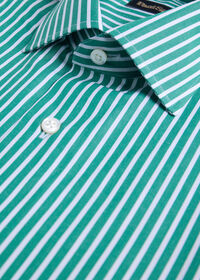 Paul Stuart Cotton Vertical Stripe Sport Shirt, thumbnail 2