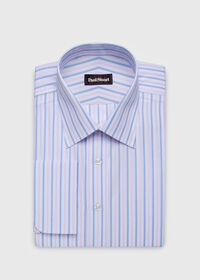 Paul Stuart Striped Cotton Dress Shirt, thumbnail 1