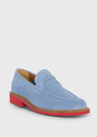Paul Stuart Delfino Nubuck Penny Loafer, thumbnail 2