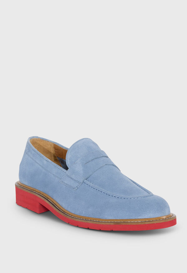 Paul Stuart Delfino Nubuck Penny Loafer, image 2