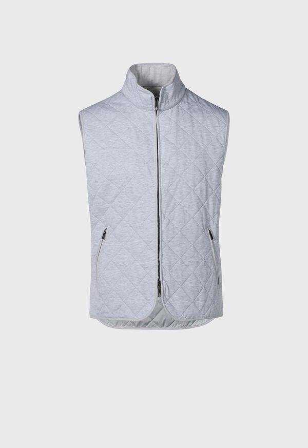 Paul Stuart Quilted Cotton Vest, image 1