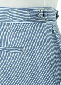 Paul Stuart Striped Linen Trouser, thumbnail 3