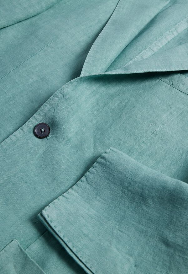 Paul Stuart Garment Dyed Linen Jacket