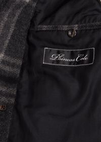 Paul Stuart Plaid Double Breasted Coat, thumbnail 3