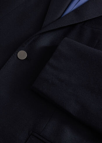 Paul Stuart Wool Flannel Blazer